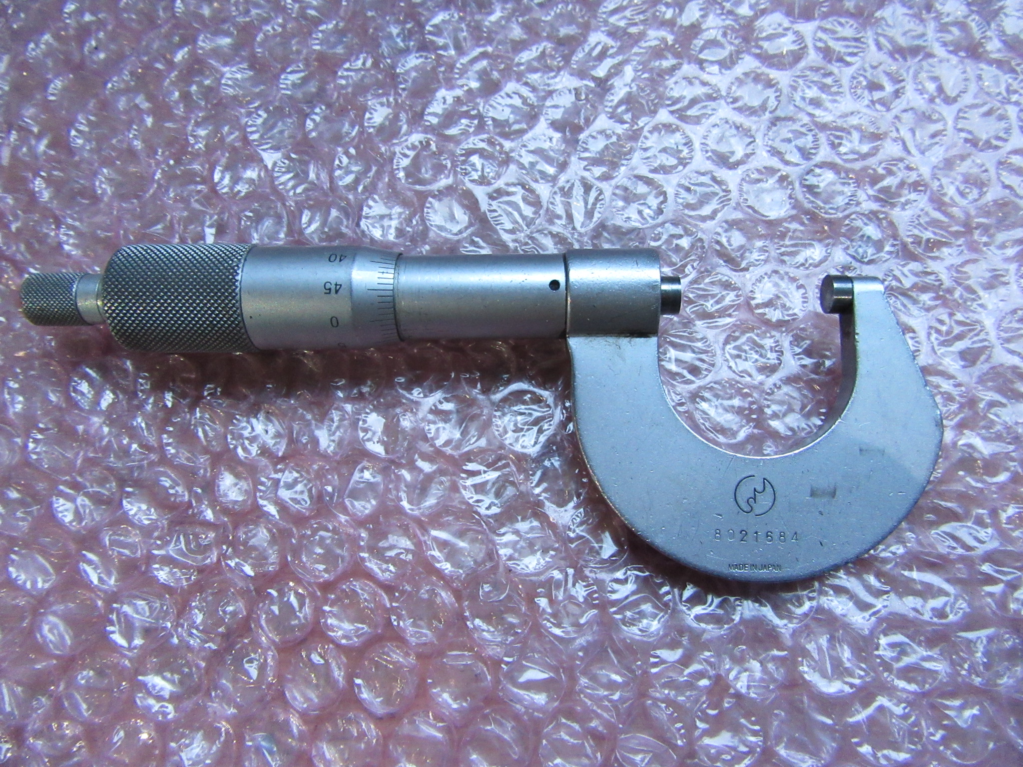 ミツトヨ/Mitutoyo 外側マイクロメーター 0-25mm(0.01mm)