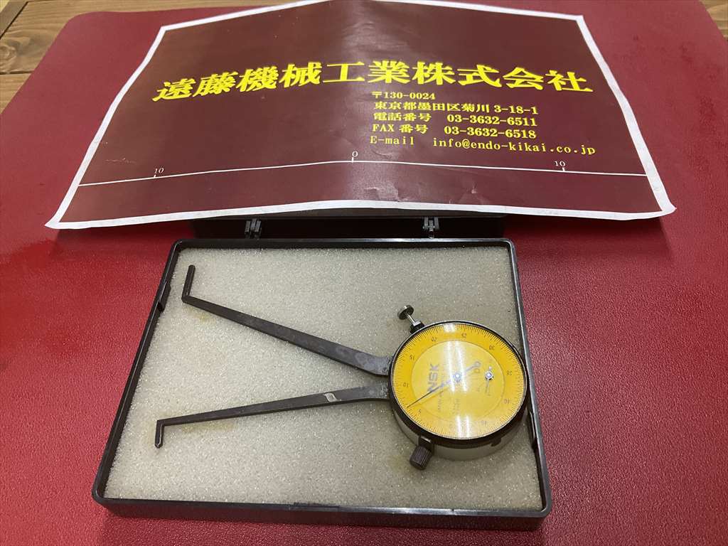 NSK ダイヤルキャリパーゲージ 60-85mm　0,025mm