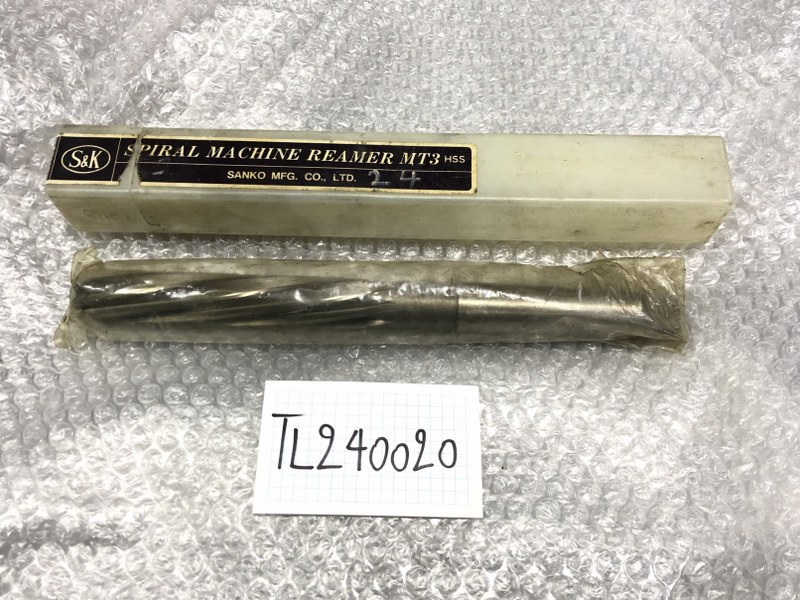 S＆K スパイラルマシンリーマ 24M/M（MT3）HSS