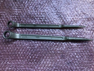 MCC ラチェットレンチ 2本 【ラチェットレンチ 2本】サイズ：17,21