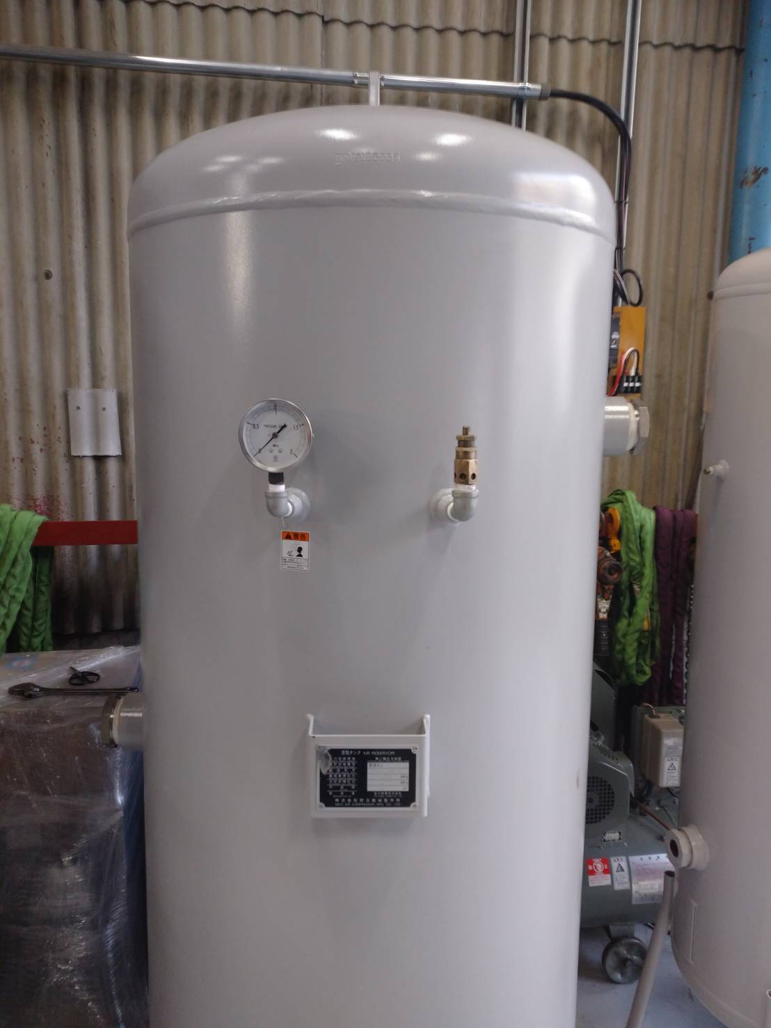 明治機械製作所 エアータンク