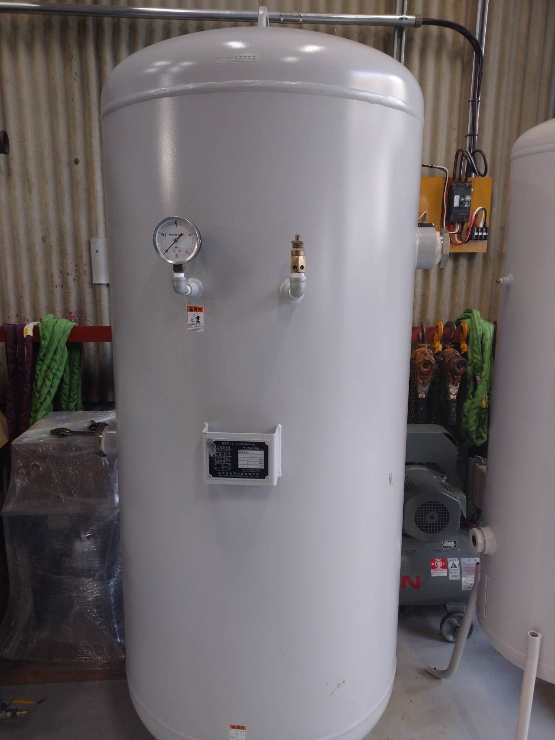 明治機械製作所 エアータンク