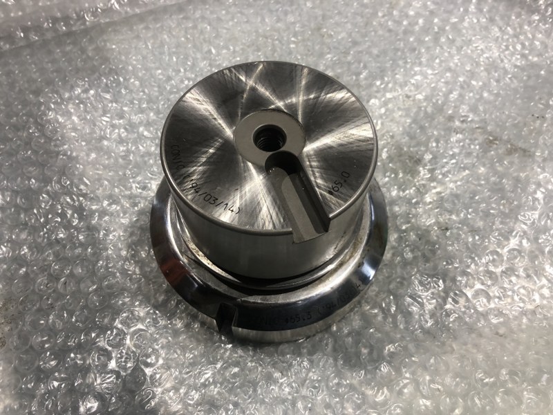 コニック/Conic タレパン金型（セット） パンチ：φ65.0（’94/03/14）　ダイ：φ65.3（’94/03/14）