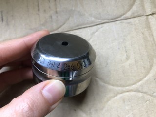 コニック/Conic タレパン金型(ショート/セット) 【タレパン金型(ショート/セット)】パンチ+ダイ:φ4.2x6,C=0.2