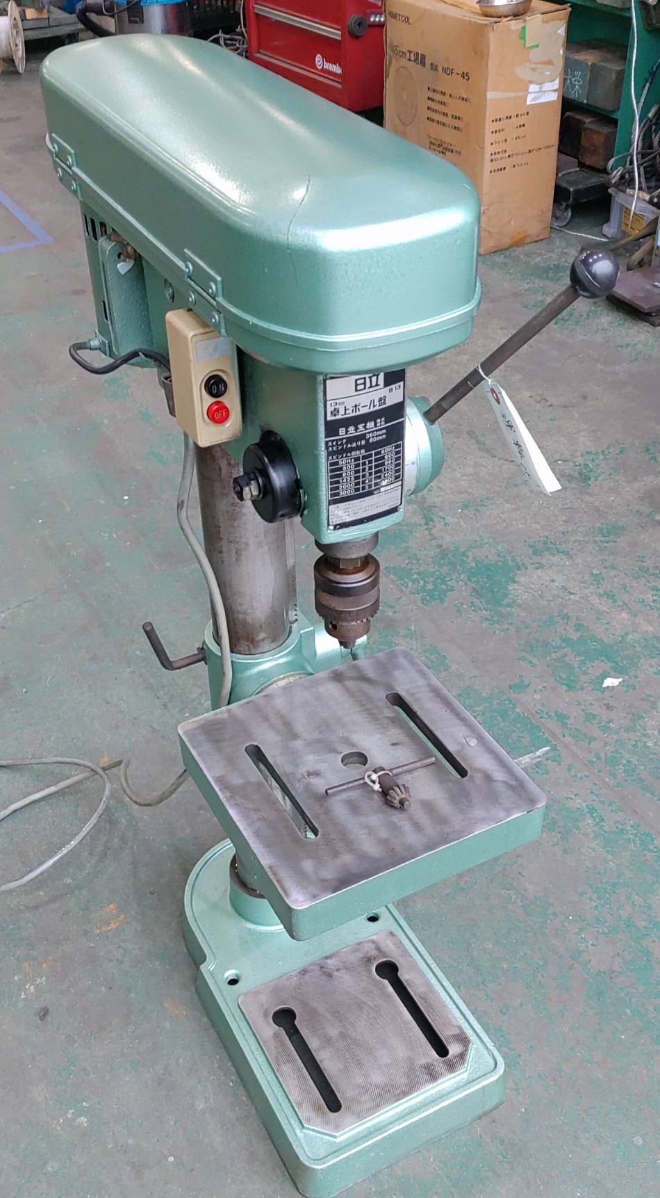 日立工機 13mm卓上ボール盤 B13 | マシンライフ