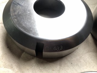 アマダ/AMADA タレパン金型(セット) 【タレパン金型(セット)】パンチ:φ43.0,ダイ:φ43.3