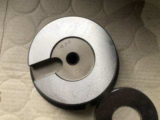 アマダ/AMADA タレパン金型(セット) 【タレパン金型(セット)】パンチ:φ43.0,ダイ:φ43.3