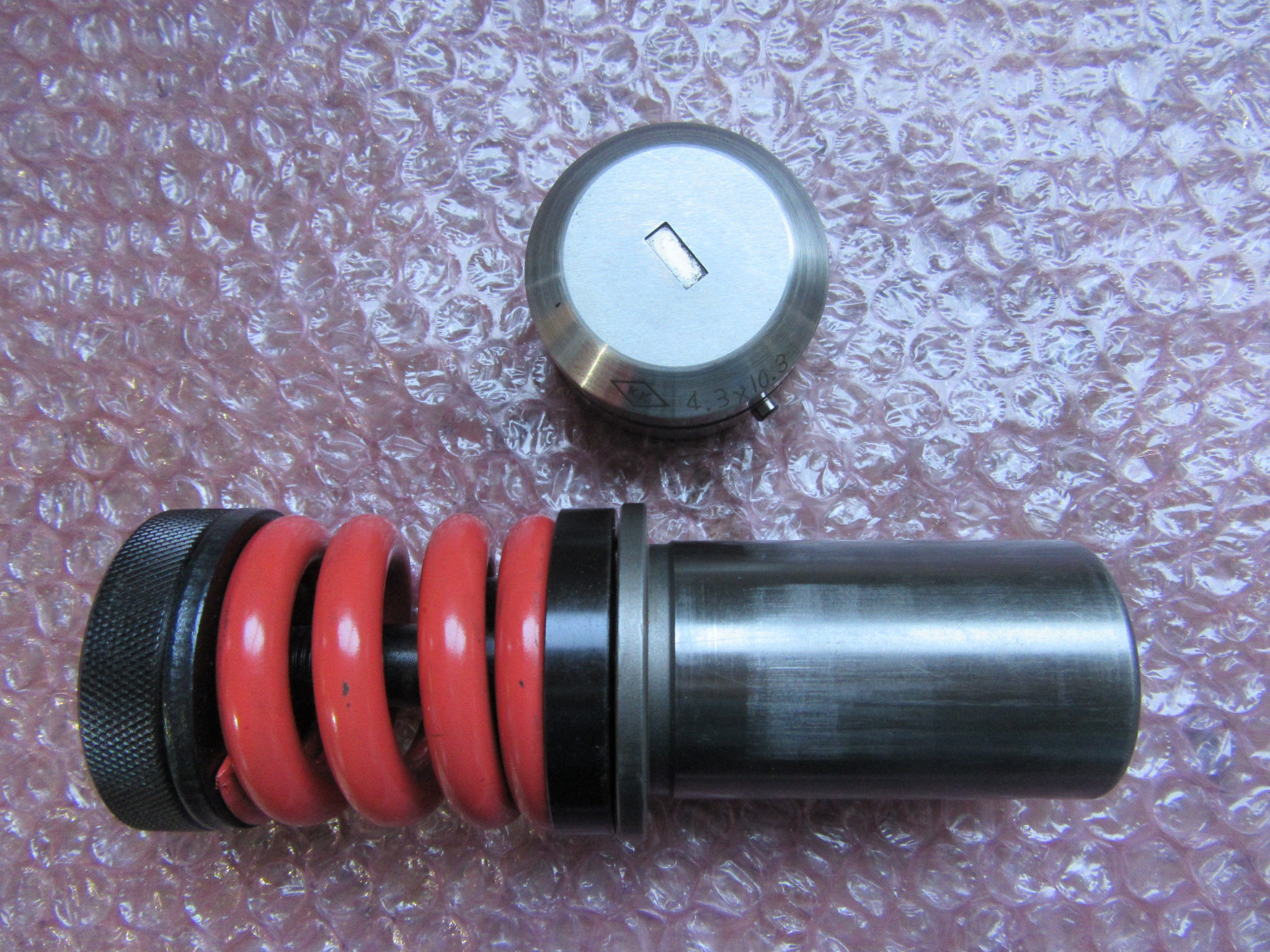 KK タレパン金型セット ダイ：4.3x10.3　パンチ：4x10