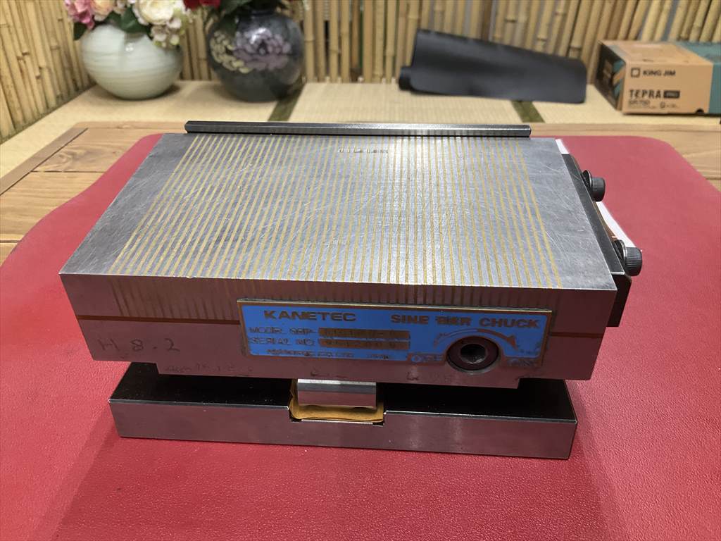 カネテック SINE　BAR　CHUCK SBP-R1018S-B