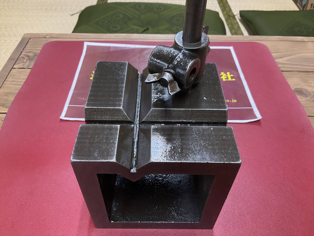 V溝付桝形ブロック 125×125×125mm