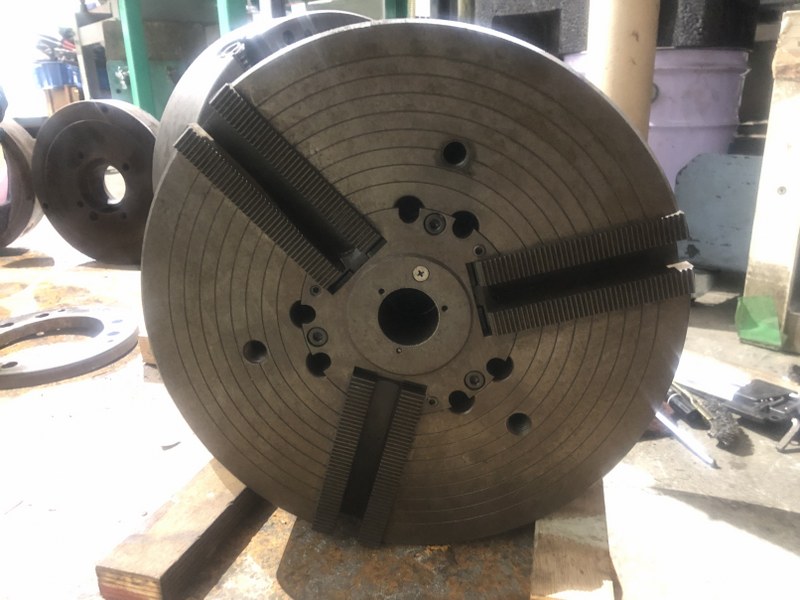 不明 油圧チャック φ約350mm