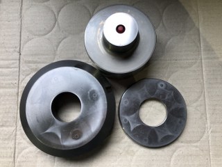 アマダ/AMADA タレパン金型セット 【タレパン金型セット】ダイ：38.3 パンチ: 38.0