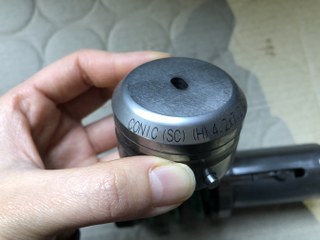 コニック/Conic タレパン金型セット 【タレパン金型セット】ダイ+パンチ:4.2x7.2 ,C=0.5