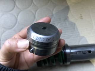 コニック/Conic タレパン金型セット 【タレパン金型セット】ダイ+パンチ:4.2x7.2 ,C=0.5