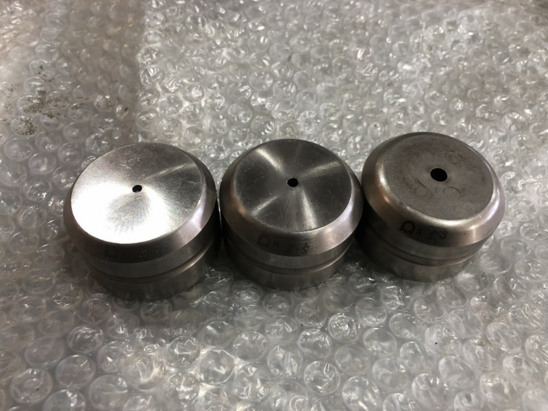 アマダ/AMADA タレパン金型（ダイ）3個 (1)φ3.05(2)φ3.5(3)φ5.3