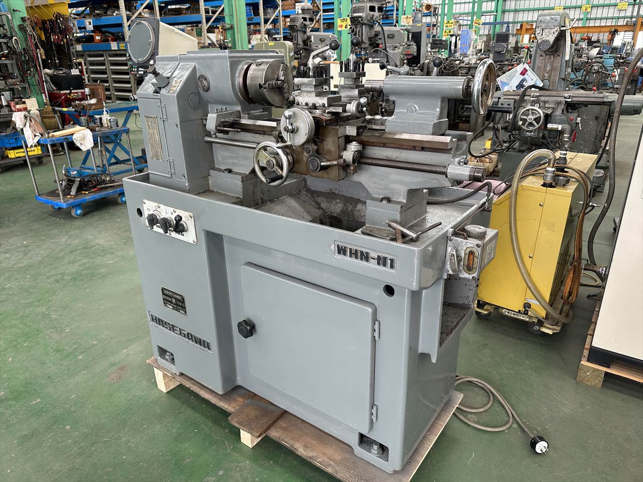 長谷川機械製作所 4尺旋盤 WHN-N1