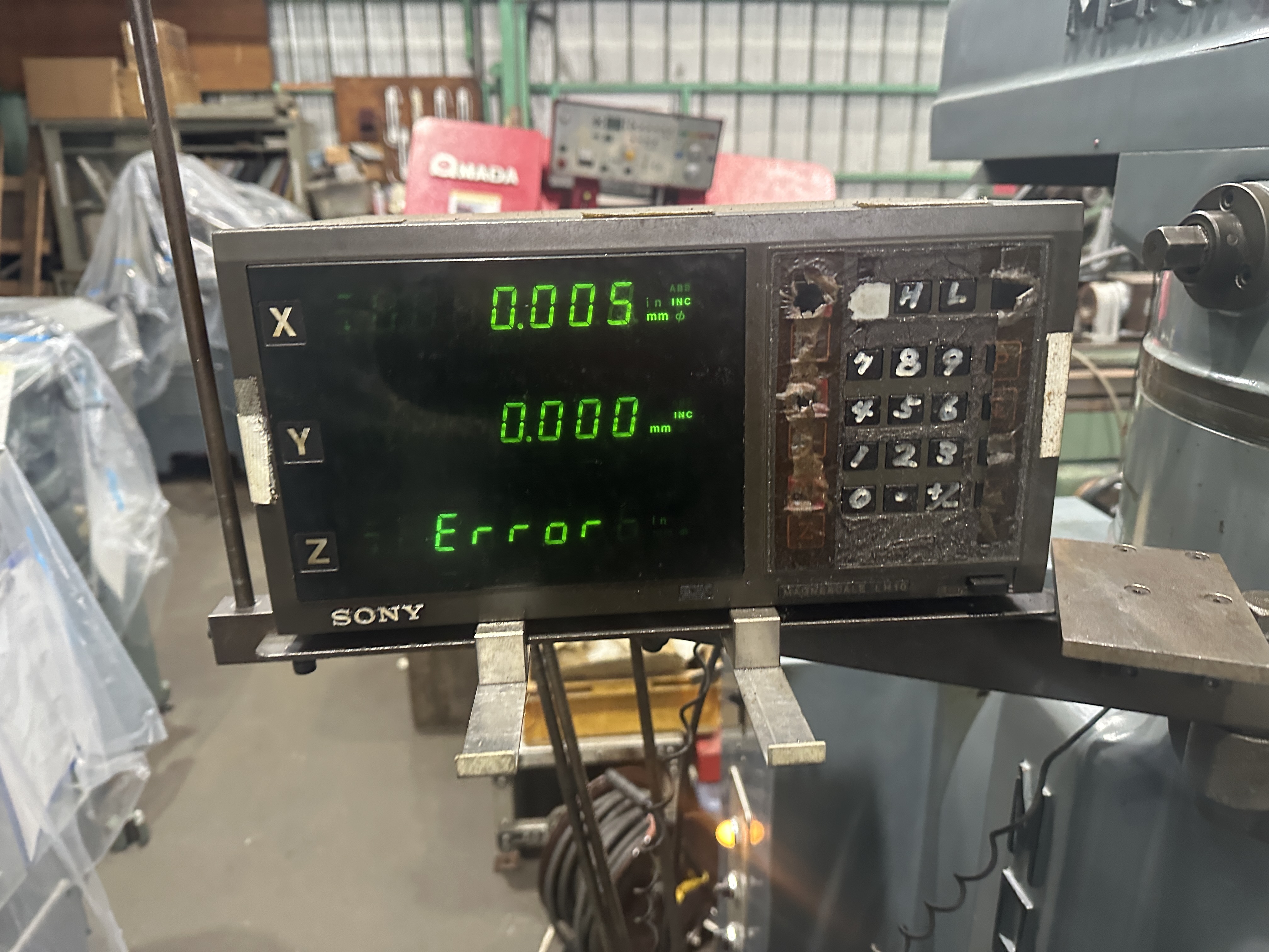 牧野フライス製作所 立フライス(ラム型) KVP-55