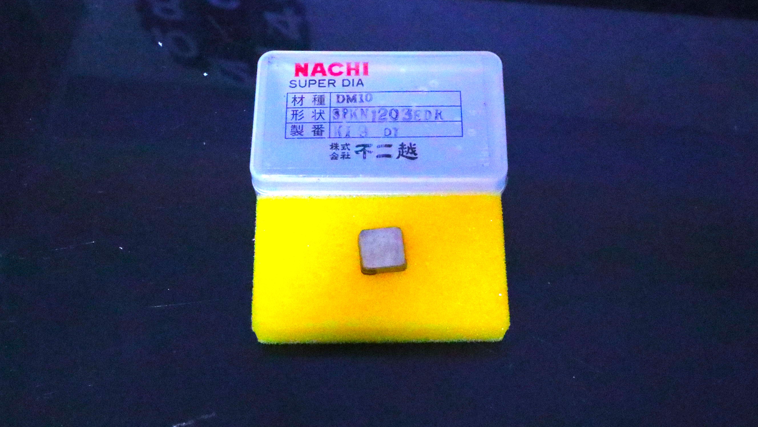 NACHI チップ DM10 SPKN1203 K19 DT  未使用