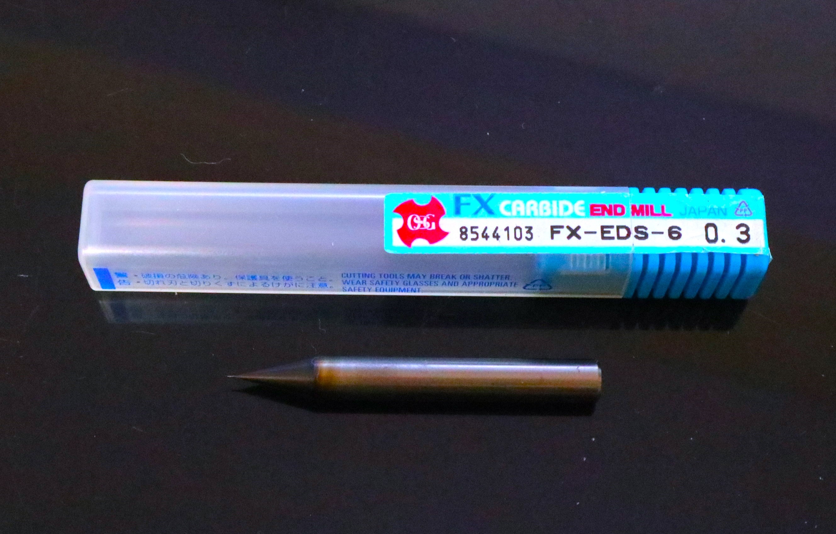 OSG エンドミル 8544103 FX-EDS-6 0.3  未使用