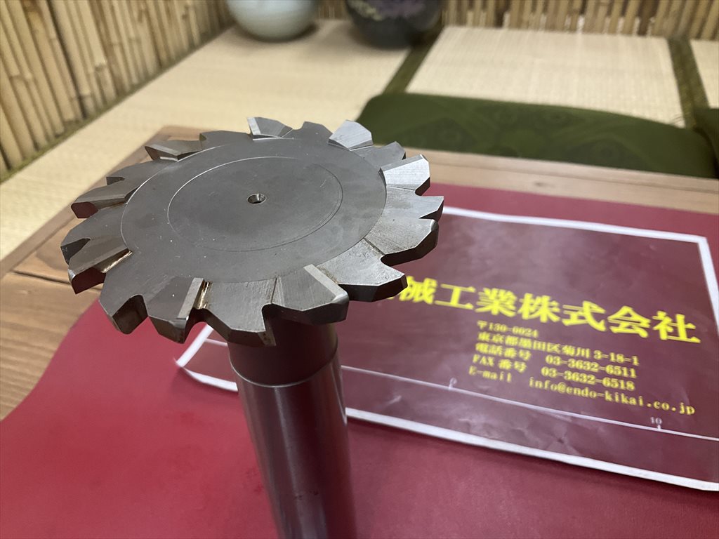 YSK 千鳥刃　T-Slot　Cutter 90×8　SKH56　シャンク径32mm