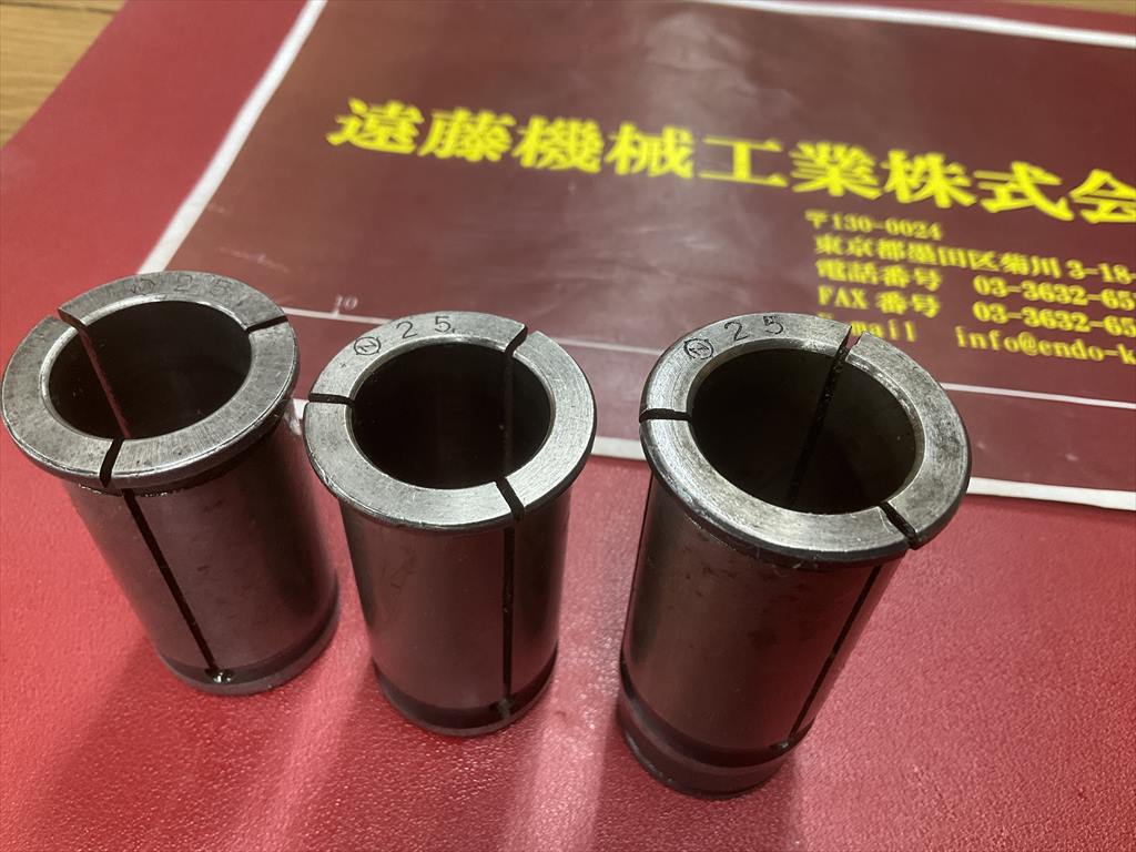 日研,NIKKEN ストレートコレット シャンク径32mm　Φ25×3個