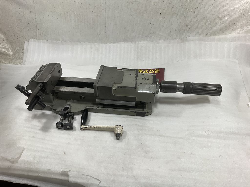津田駒 油圧バイス 口巾125mm　口巾高さ50mm　開き155mm