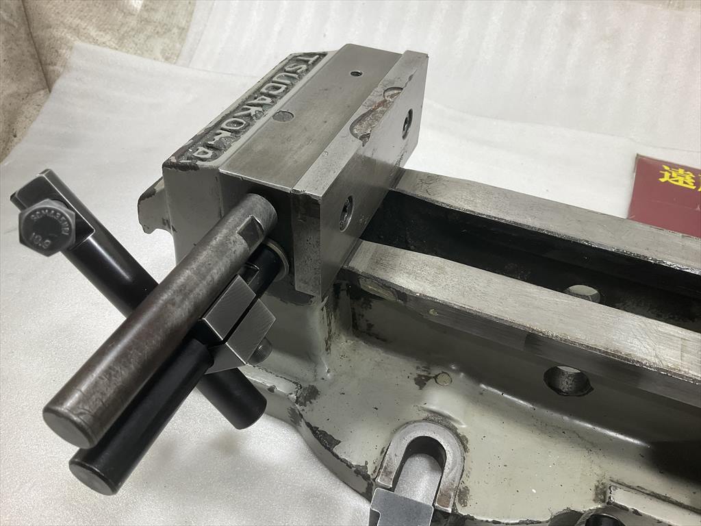 津田駒 油圧バイス 口巾125mm 口巾高さ50mm 開き155mm