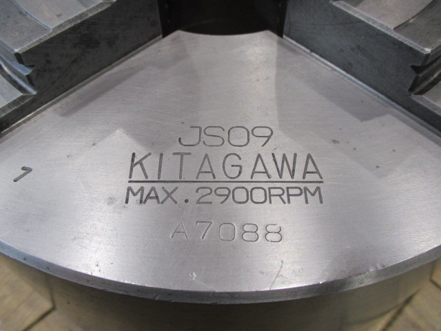 北川,KITAGAWA 4爪スクロールチャック JS09