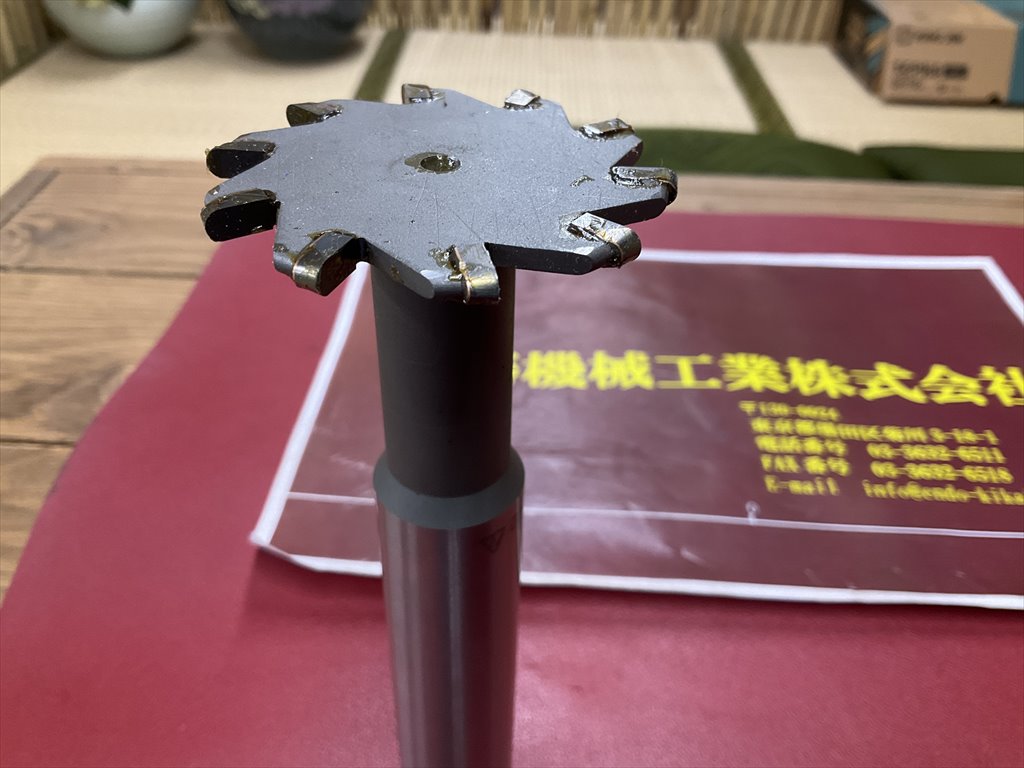 ヤマト 柄付外丸カッター G2　60×2R　シャンク径25mm