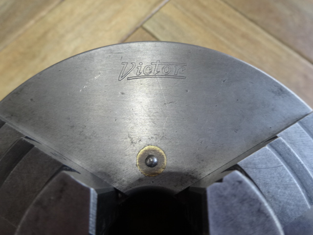 Victor（小林鉄工） 3爪スクロールチャック 4吋