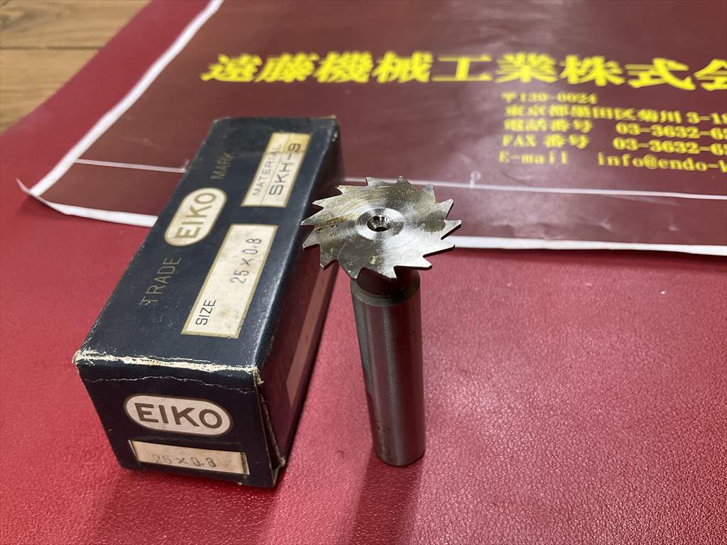 EIKO キーシードカッター SKH9 25×0,8