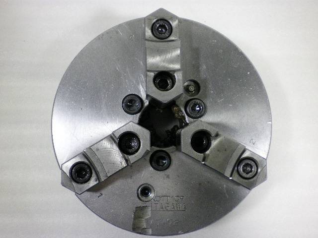 北川 3爪スクロールチャック JN07T 109