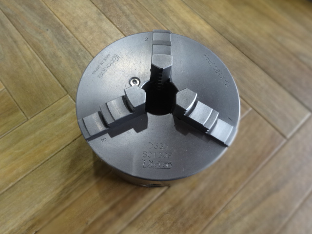 Victor（小林鉄工） 3爪スクロールチャック SC130F