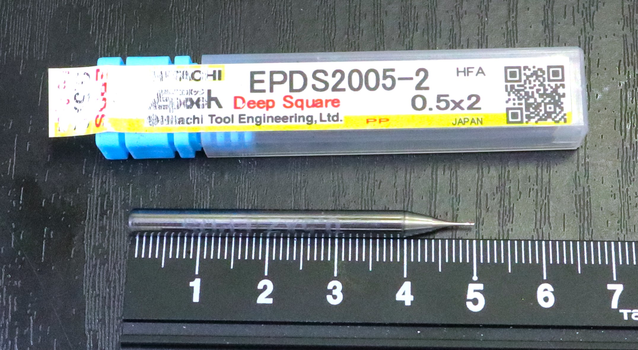エンドミル HITACHI EPDS2005-2 0.5×2　未使用