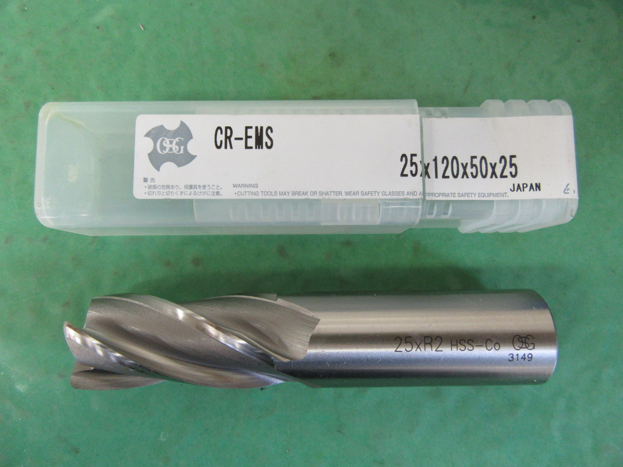 OSG/ オーエスジー 4刃エンドミル 【4刃エンドミル】CR-EMS 25xR2