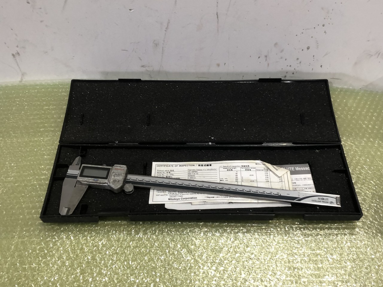 ミツトヨ/Mitutoyo ABSクーラントプルーフキャリパー 500-714-10　CD-30PMX