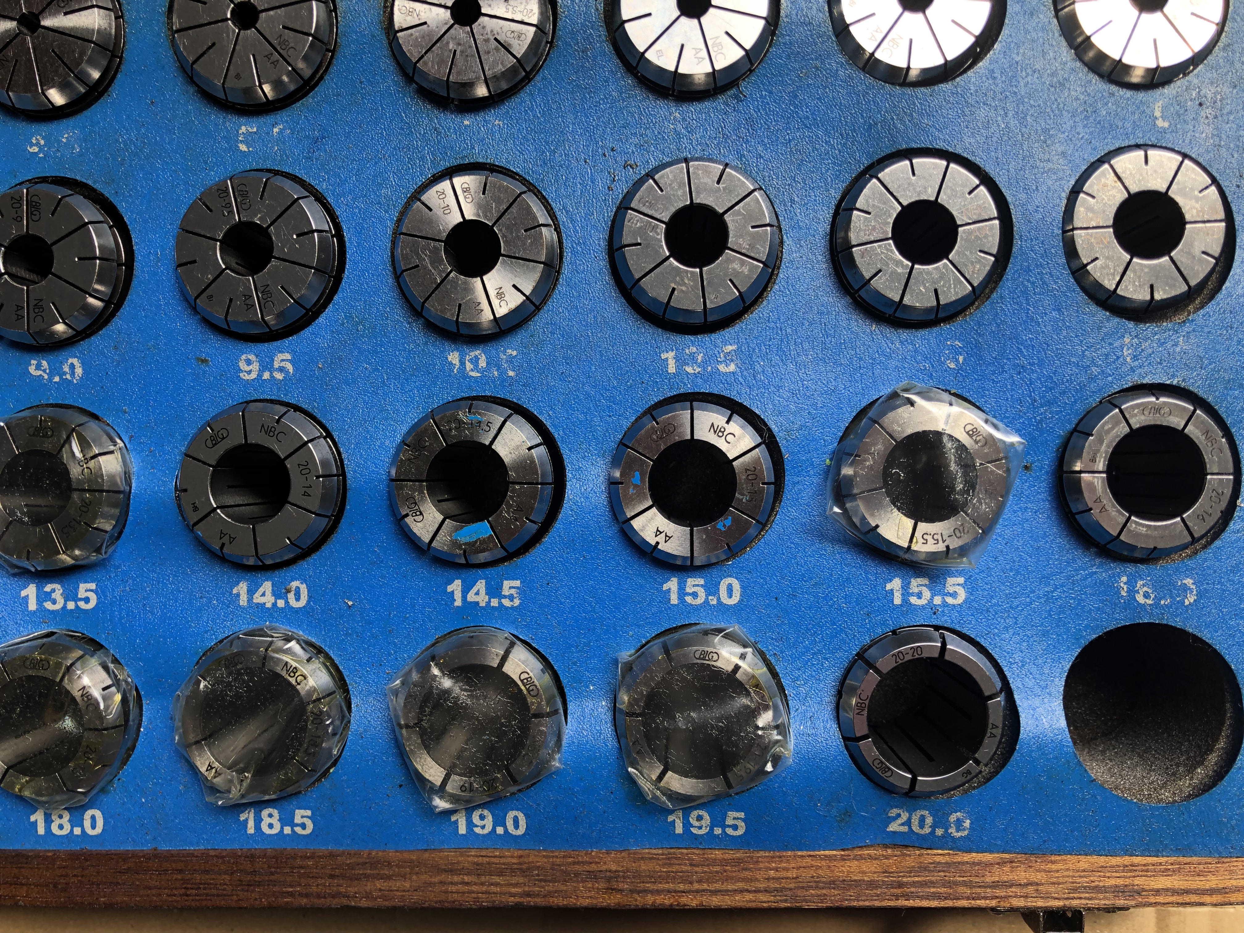 BIG,大昭和精機 スプリングコレットセット 【スプリングコレットセット】SNBC20