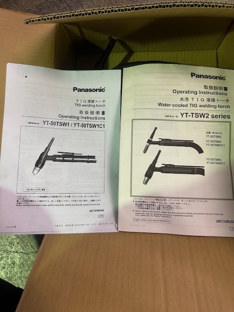パナソニック TIG溶接トーチ YT-50TSW2C1