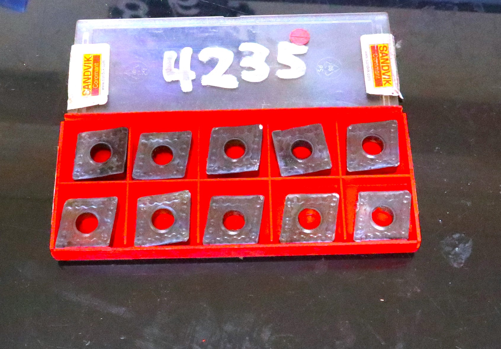 SANDVIK チップ SNMM643-PR 10個　未使用