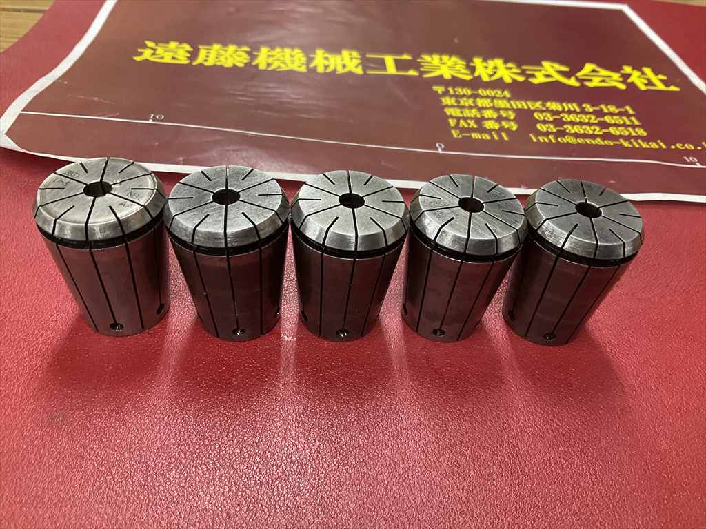 BIG,大昭和精機 スプリングコレット NBC20-6×5個　計5個