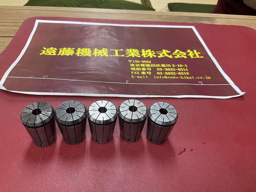 BIG,大昭和精機 スプリングコレット NBC20-8×5個　計5個