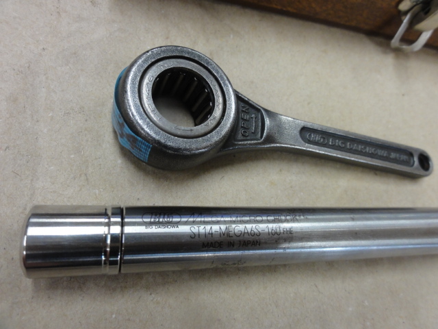 BIG,大昭和精機 マイクロチャックセット ST14-MEGA16S-160