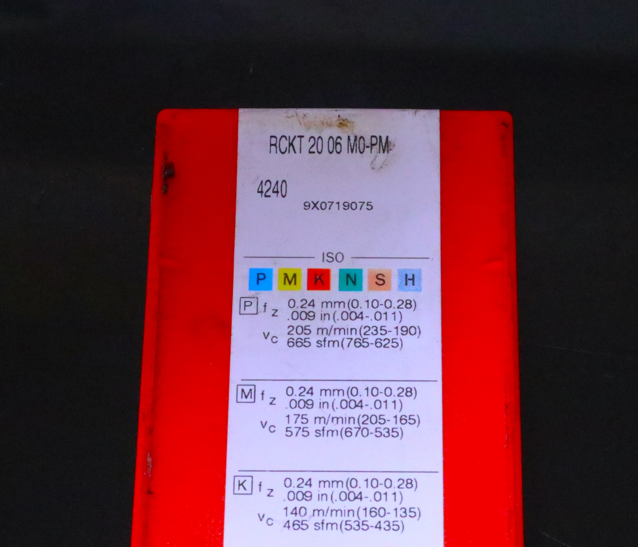 SANDVIK チップ RCKT 20 06 MO-PM 10 個 未使用