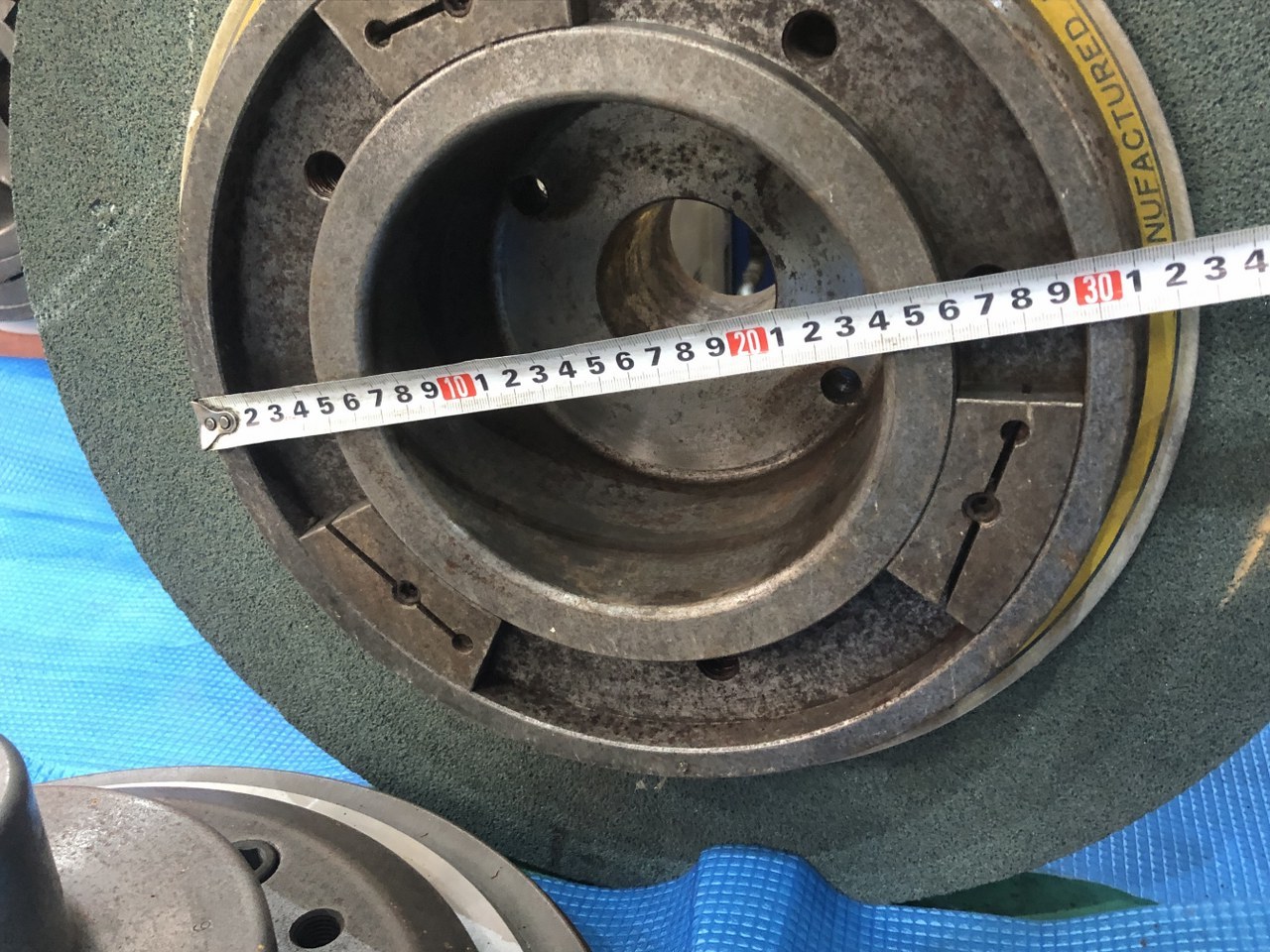 砥石フランジ オークマの円筒研削盤（GP47）用