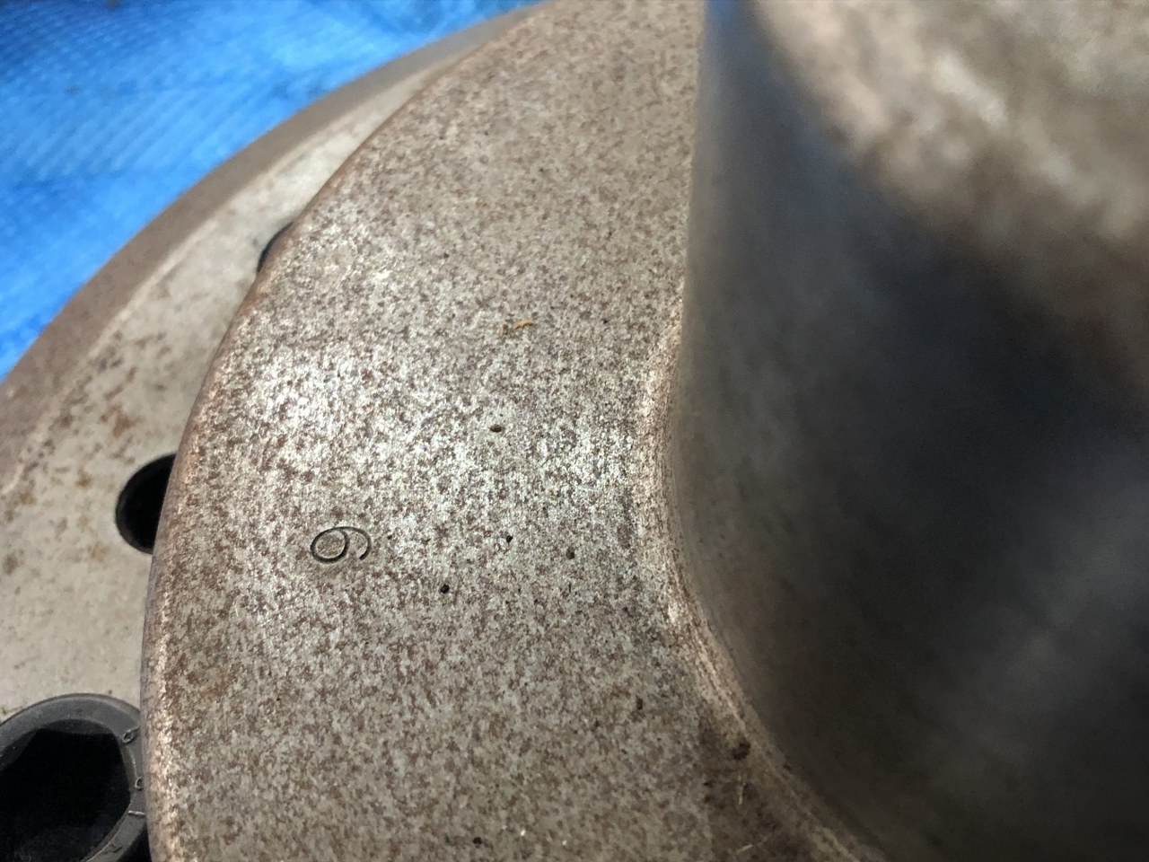 砥石フランジ オークマの円筒研削盤（GP47）用