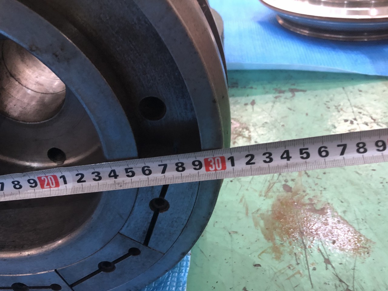 砥石フランジ オークマの円筒研削盤（GP47）用