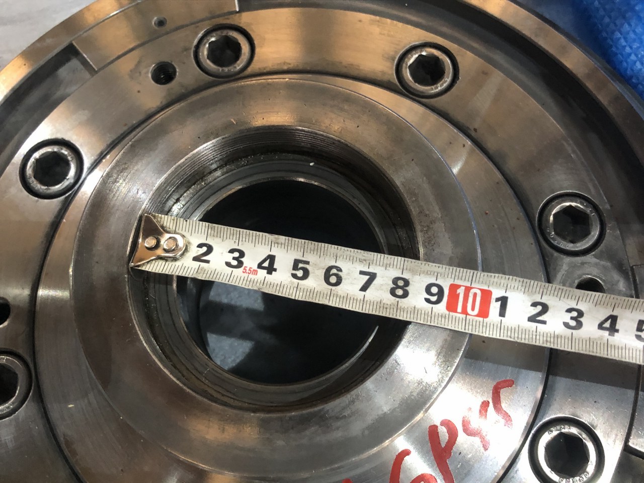 砥石フランジ シギヤの円筒研削盤（GP45）用