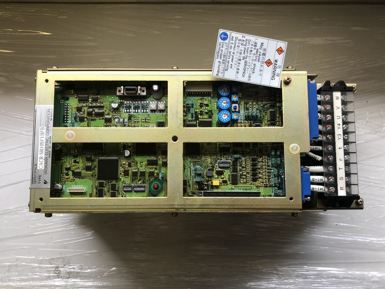 安川電機 YASKAWA ELECTRIC サーボパック SERVOPACK CACR-SR10SF1BFB