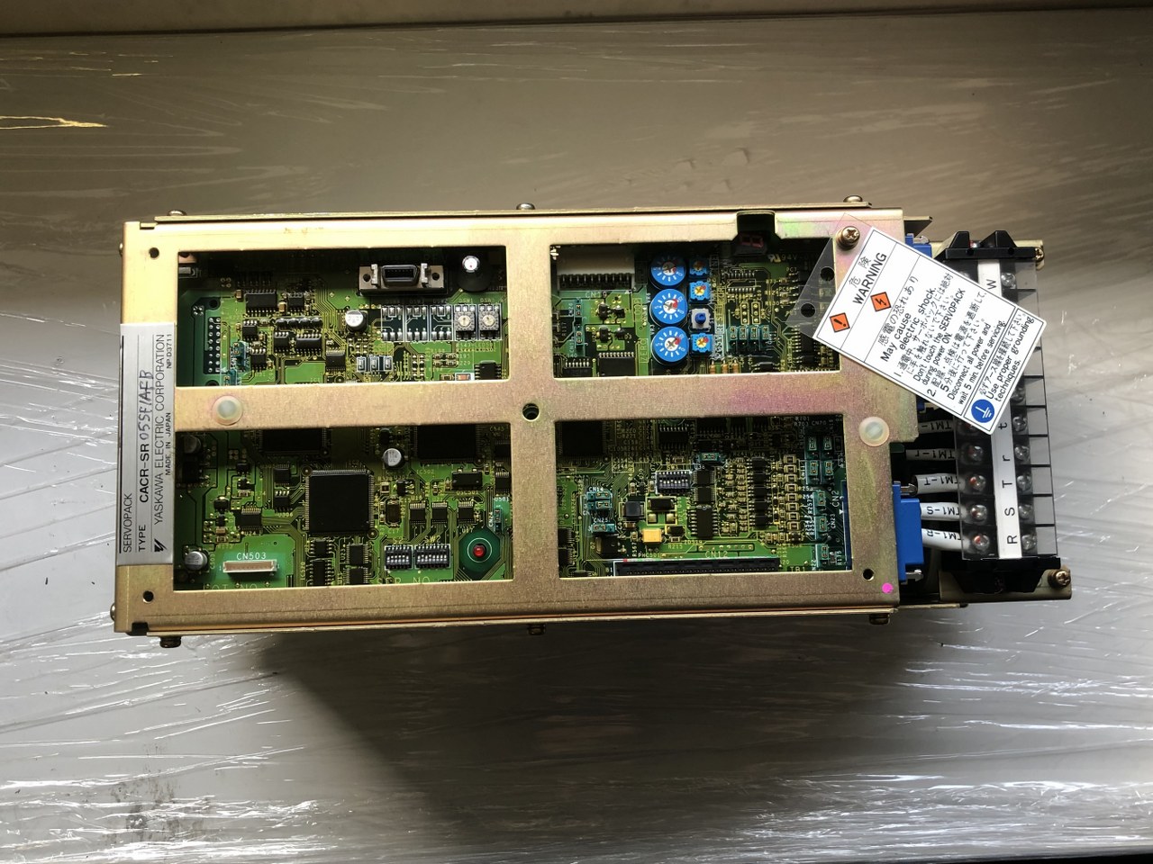 安川電機 YASKAWA ELECTRIC サーボパック SERVOPACK CACR-SR05SF1AFB