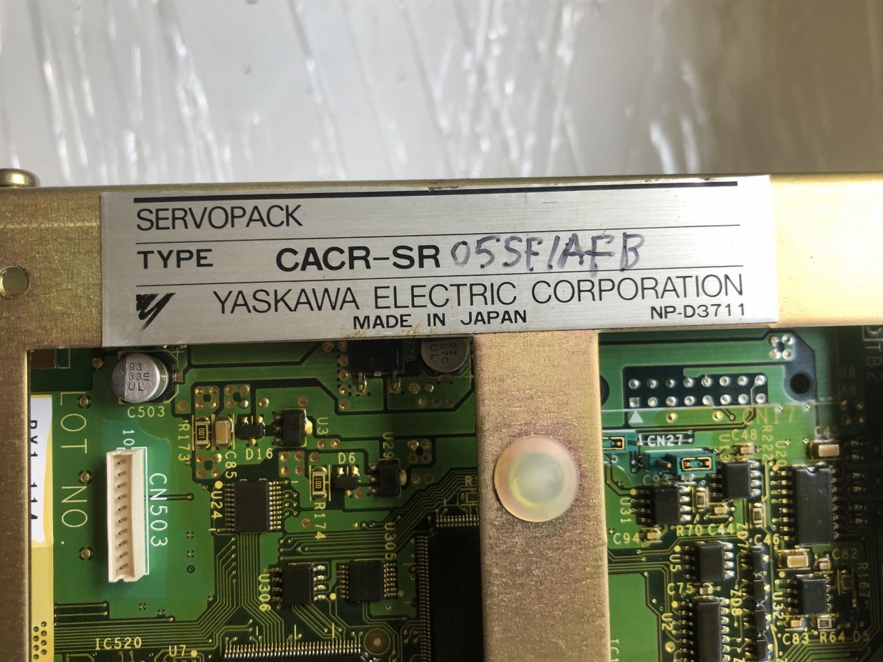 安川電機 YASKAWA ELECTRIC サーボパック SERVOPACK CACR-SR05SF1AFB